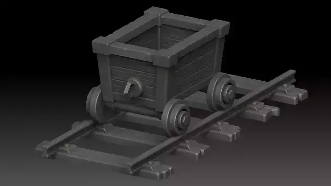 Stylized trolley