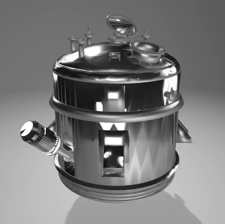 Mixer Tank 10m3 3D model