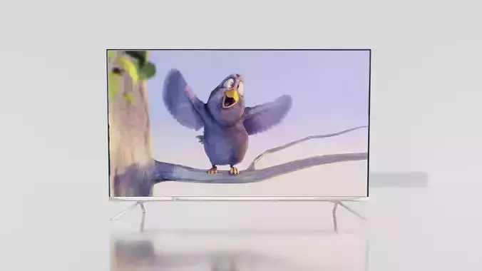 Modern Plasma TV 3D model