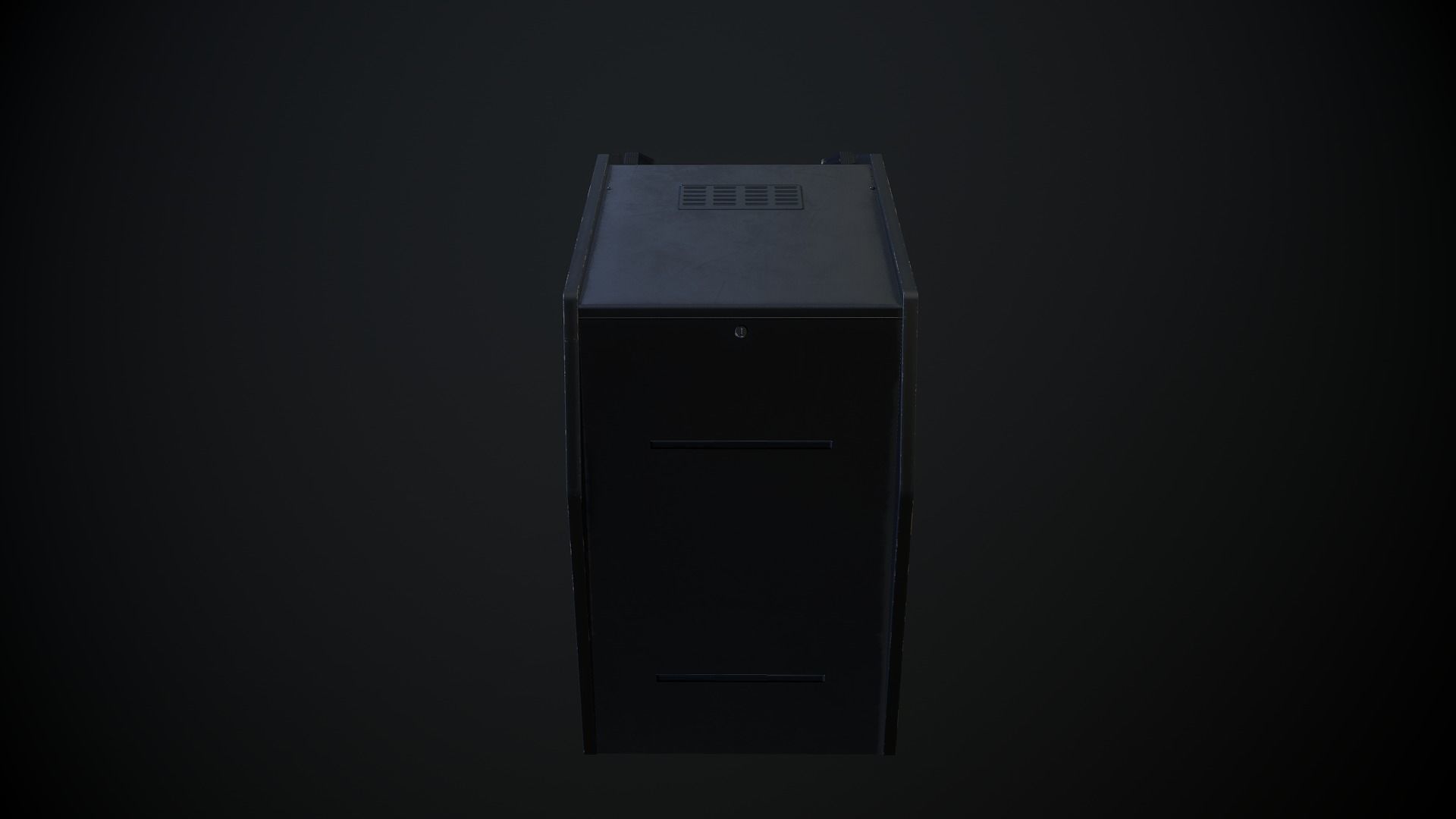 Atari Starwars 1983 Arcade Machine Low-poly 3D model_4