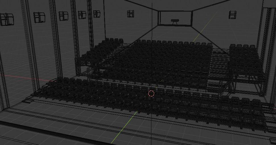 2 Movie Theater 3D Model Collection_10