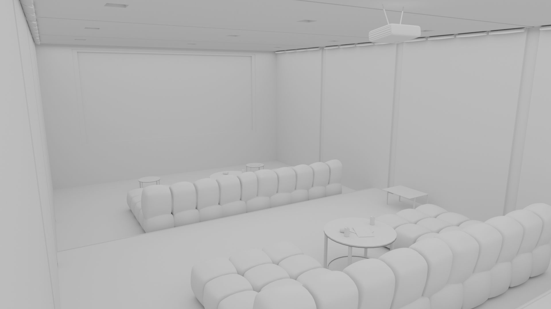 2 Movie Theater 3D Model Collection_15