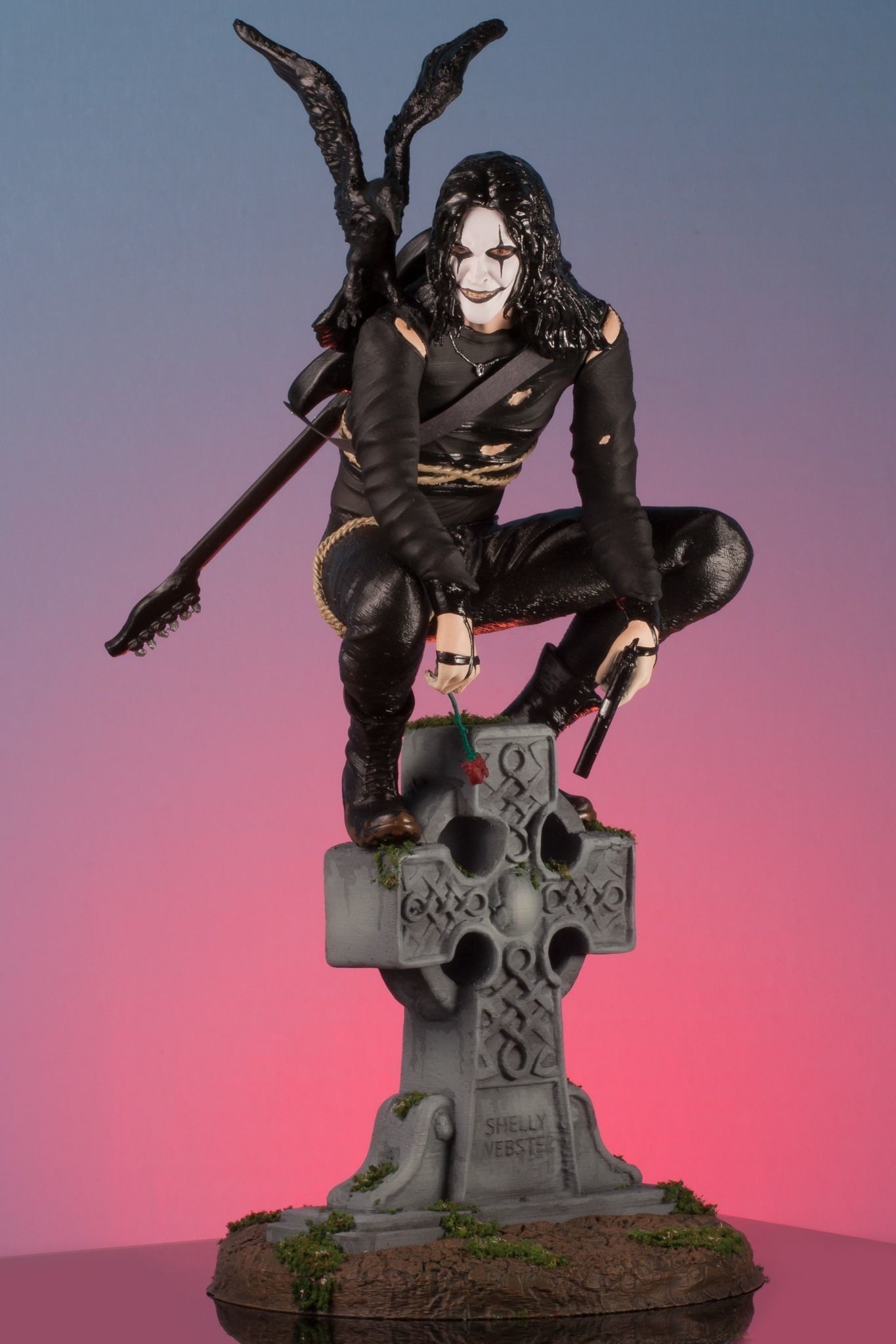 The Crow 3d model ready for 3d Printing 3D print model_11