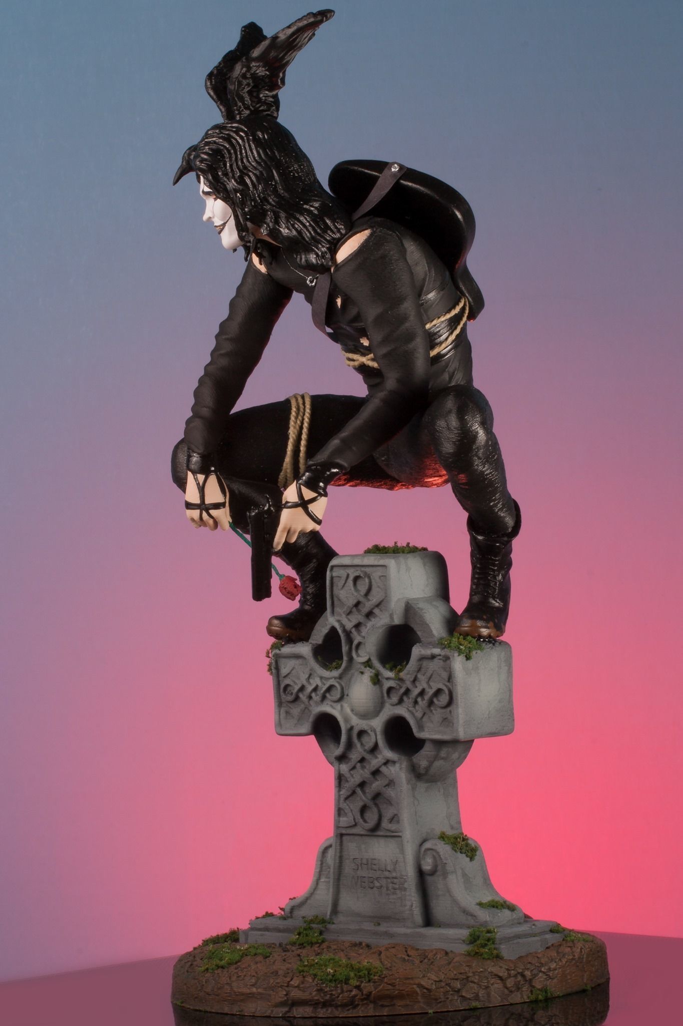 The Crow 3d model ready for 3d Printing 3D print model_15