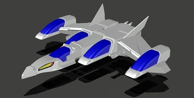 Nave de Los Halcones Galacticos  Silverhawks 3D print model
