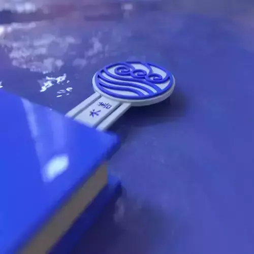ATLA Water Tribe Bookmark 3D print model