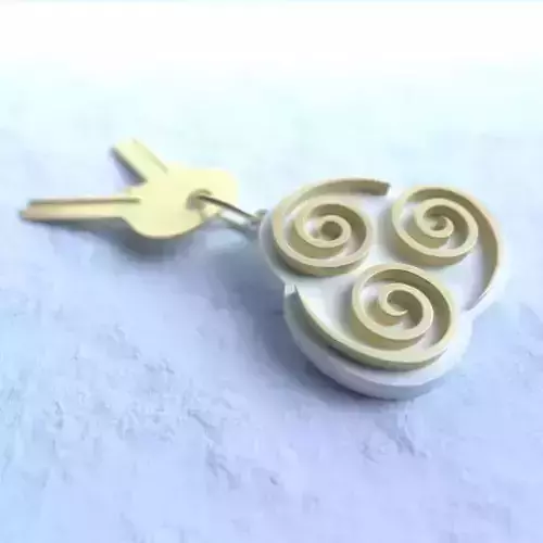 ATLA Air Nomads Keychain