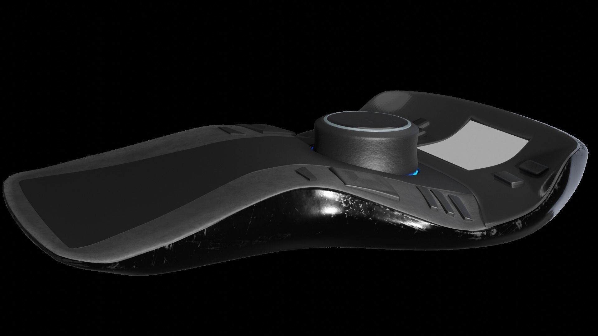 3D Mouse futuristic gaming 3D model_1