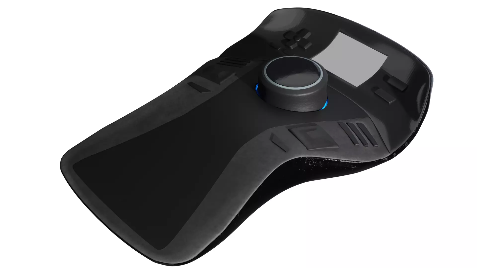 3D Mouse futuristic gaming 3D model_0