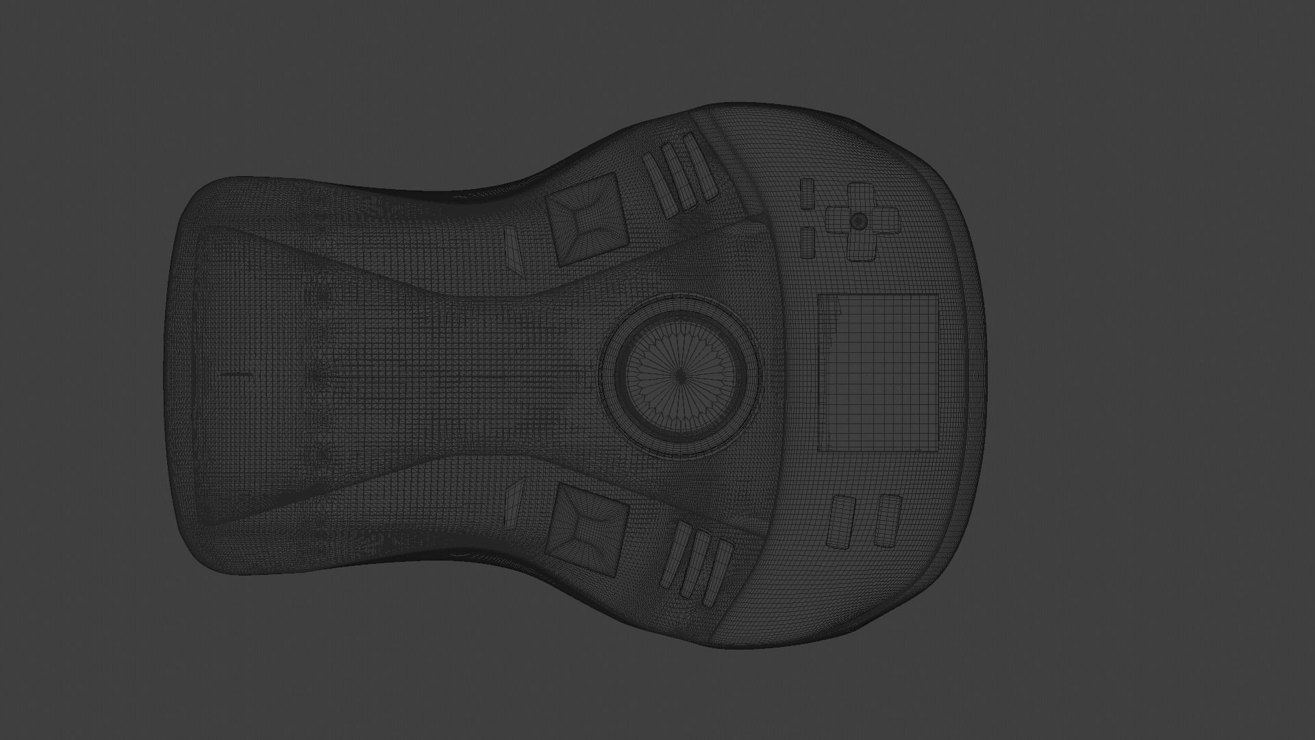 3D Mouse futuristic gaming 3D model_6