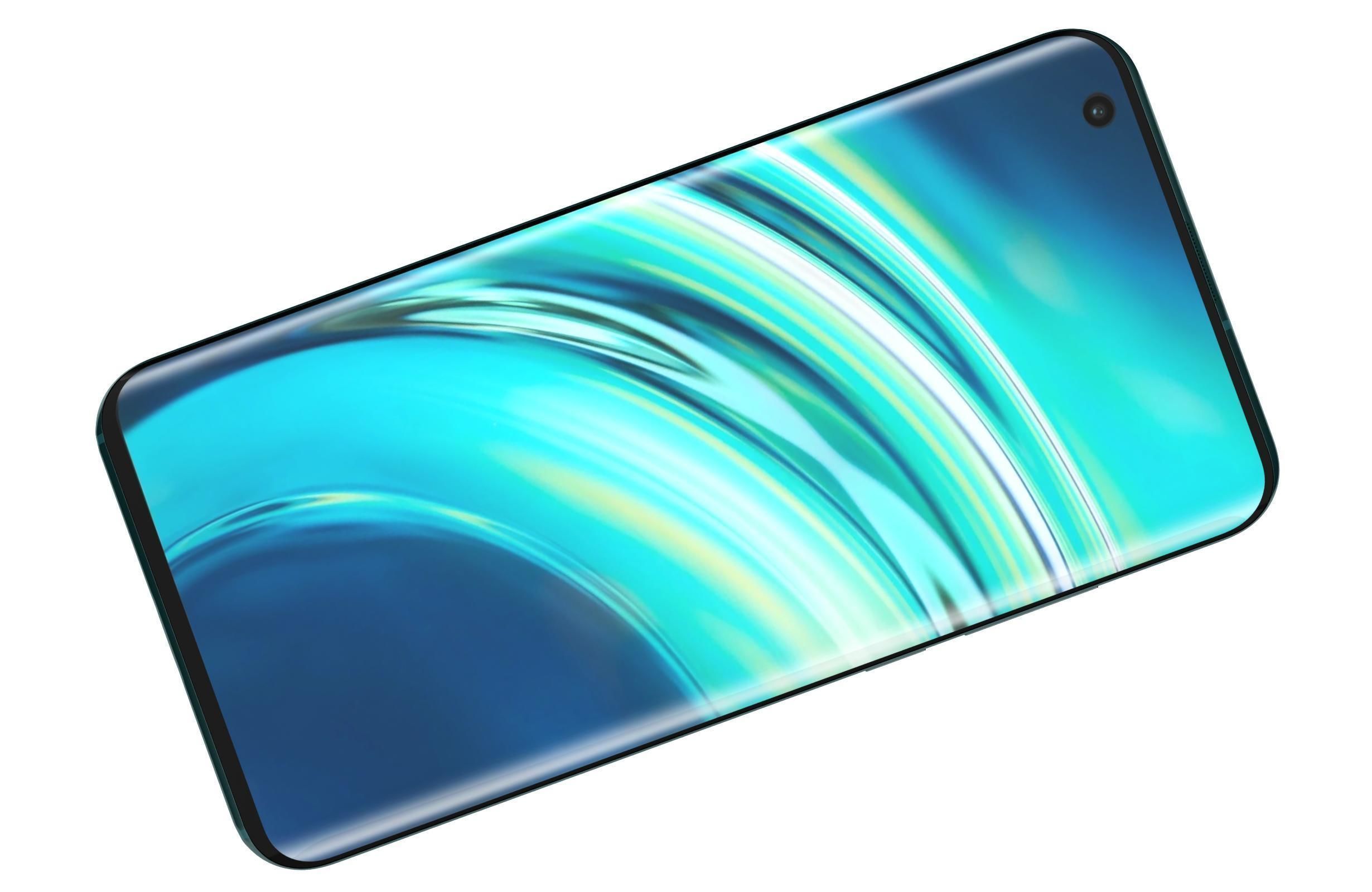 Xiaomi Mi 10 Coral Green 3D model_10