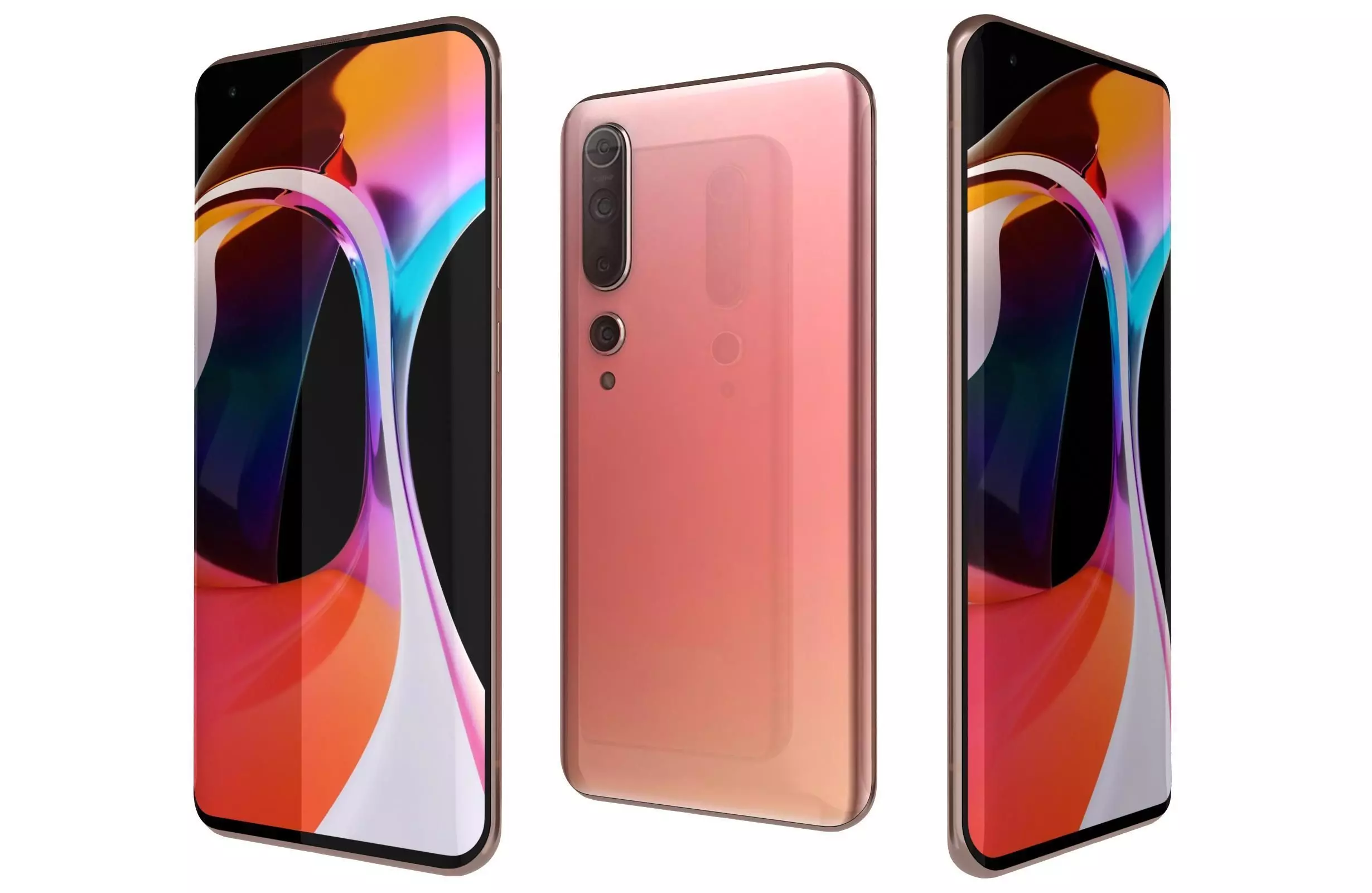 Huawei P Smart 2021 Crush Green 3D model_0