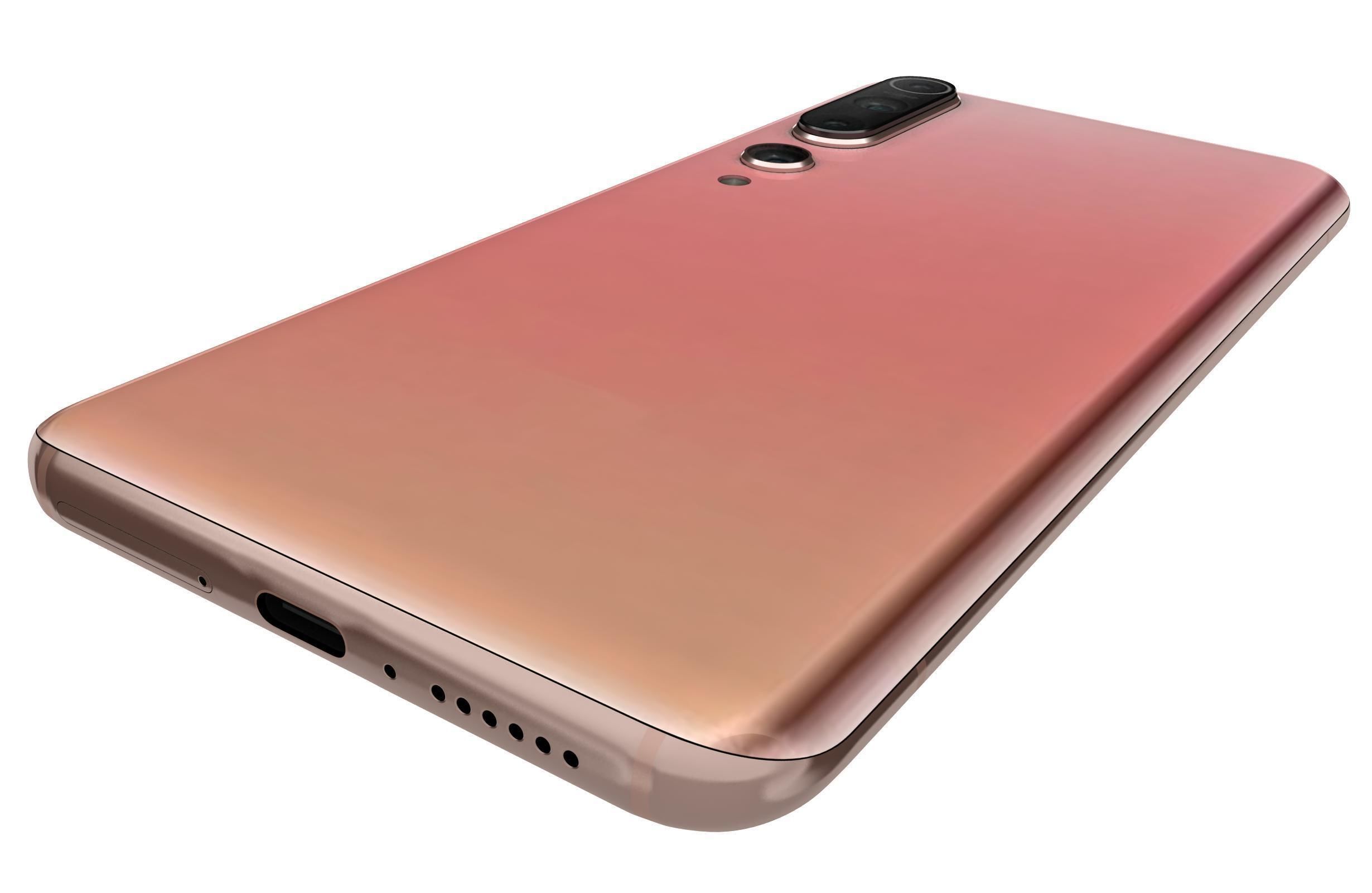 Huawei P Smart 2021 Crush Green 3D model_14