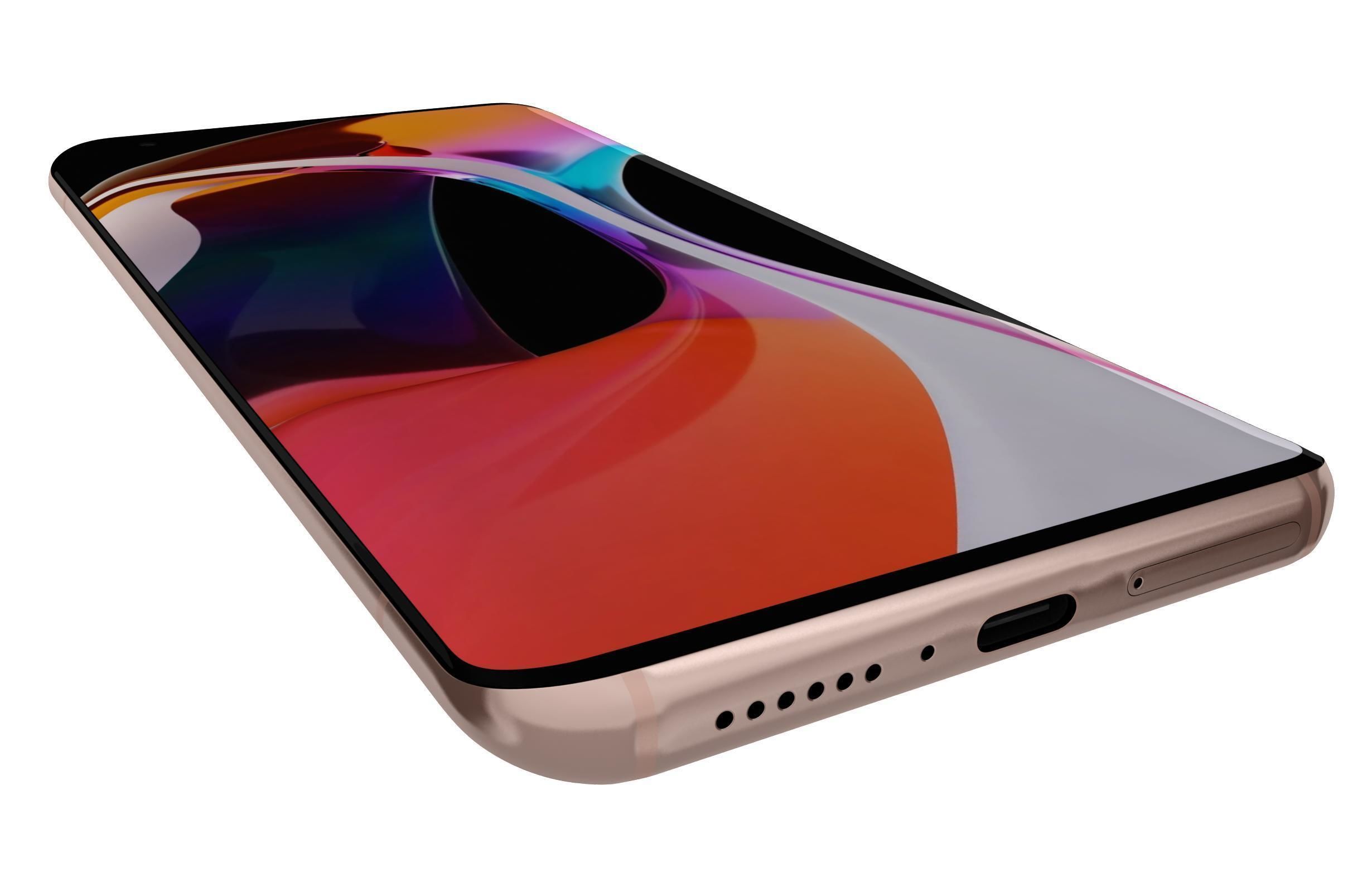 Huawei P Smart 2021 Crush Green 3D model_12