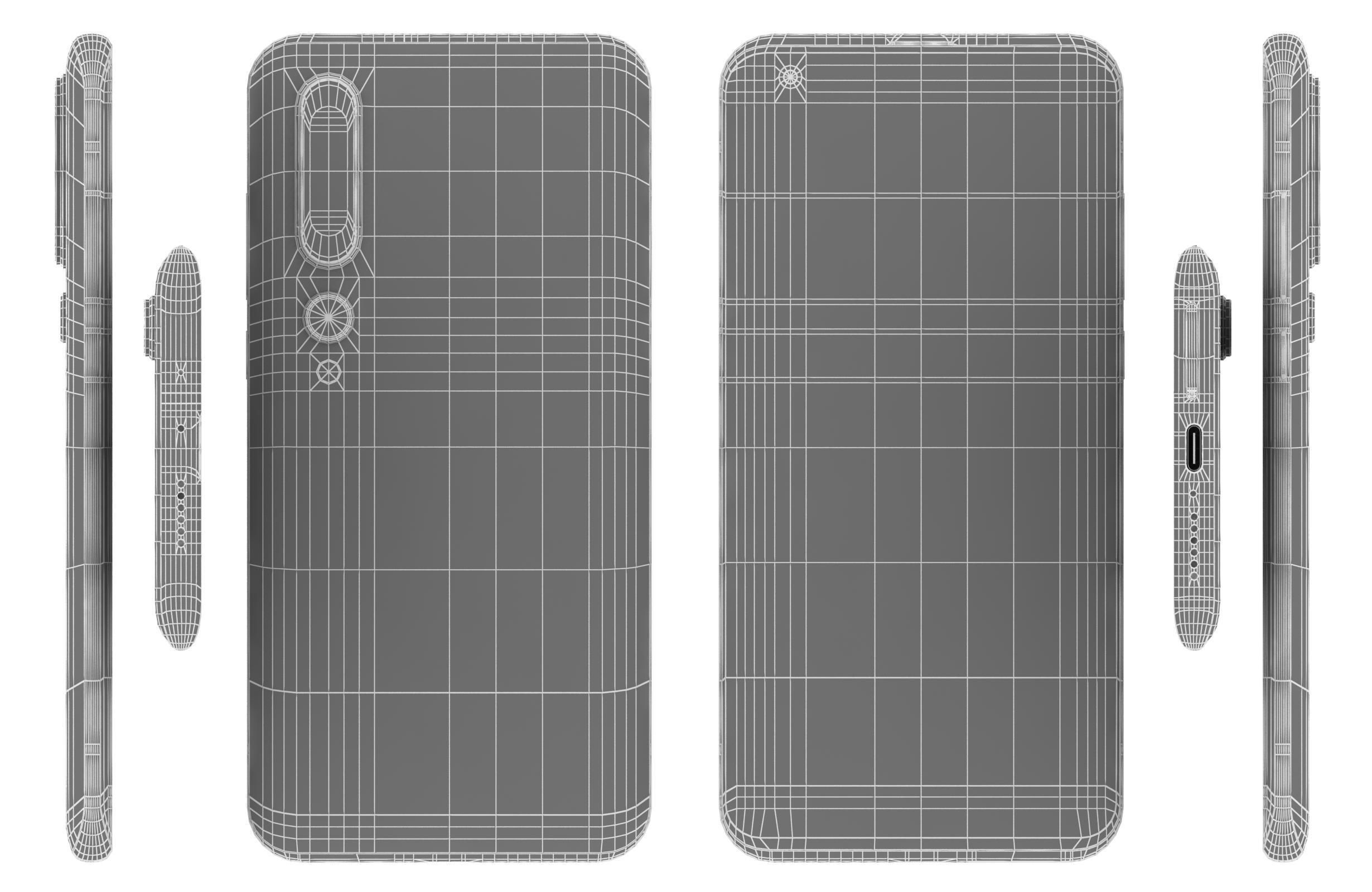 Xiaomi Mi 10 Twilight Grey 3D model_16