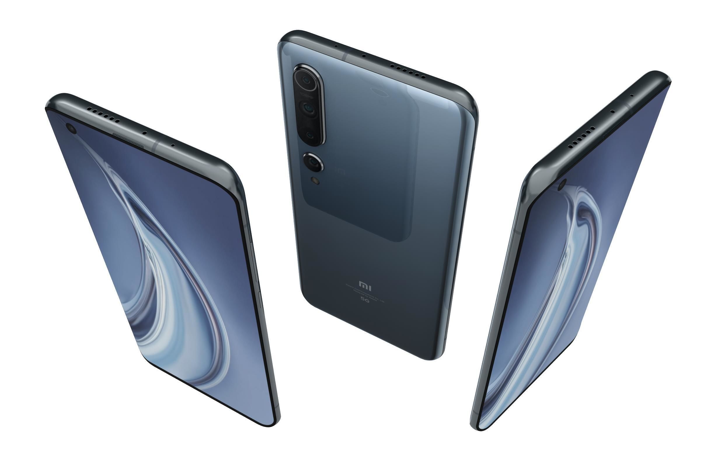 Xiaomi Mi 10 Twilight Grey 3D model_2