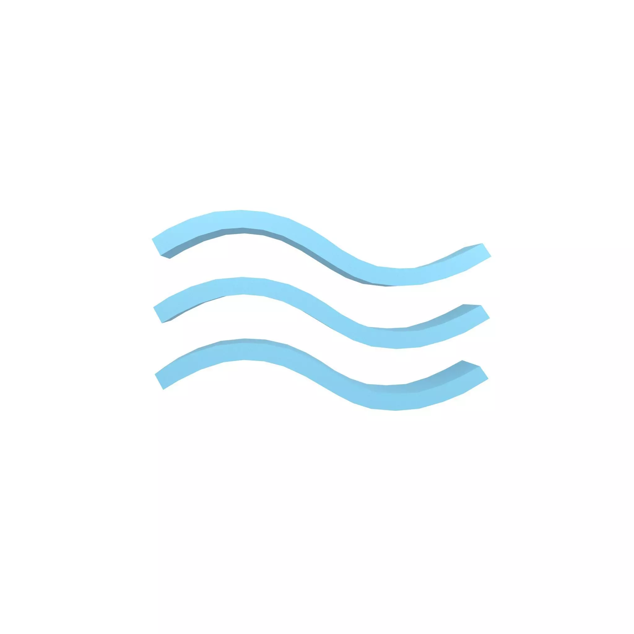 Weather Symbol v15 002 Low-poly 3D model_0