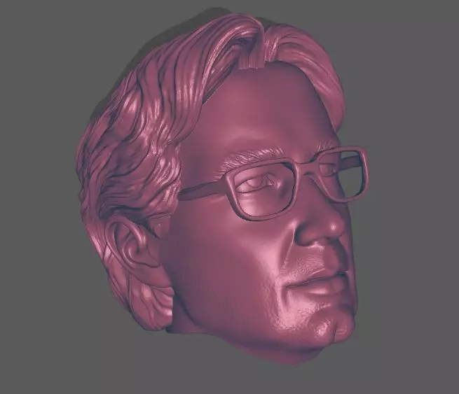 Joost head sculpt  3D print model_0