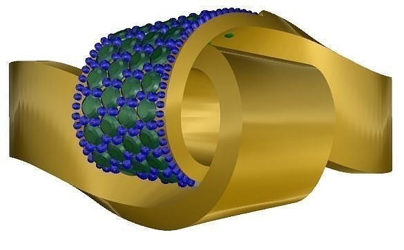 Bit Rings 3D print model