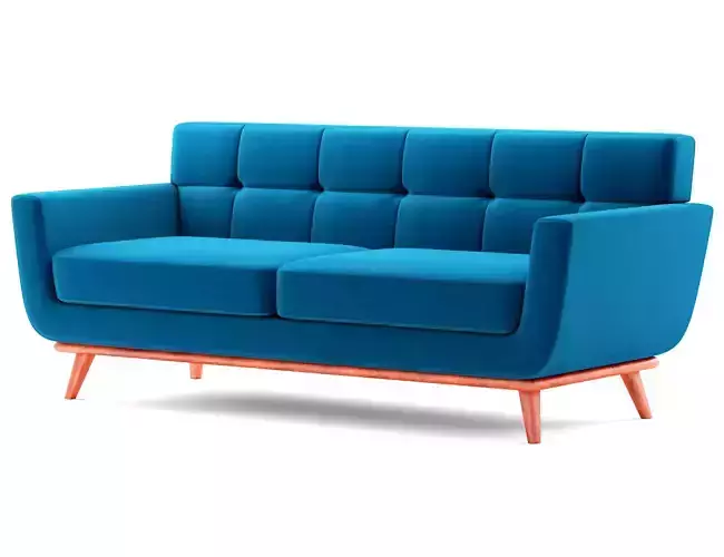Kardiel Jackie Mid-Century Modern Classic Loveseat 3D model