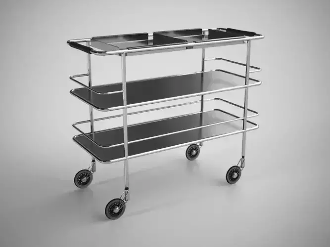 Lammhults Support Cargo Trolley 3D model