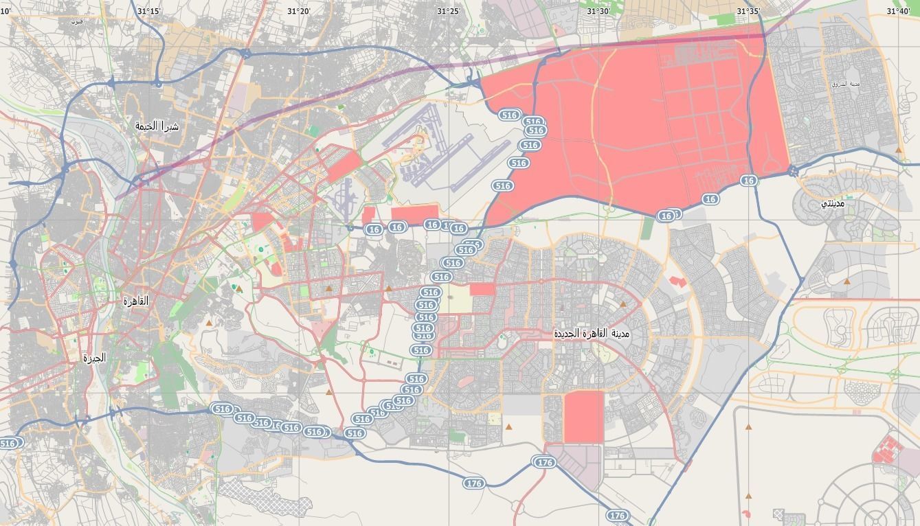 Cairo city Egypt Oct 2020 Low-poly 3D model_12
