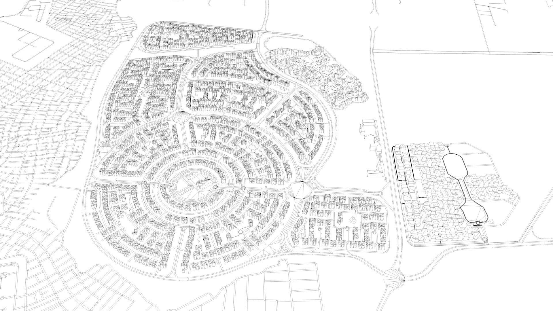 Cairo city Egypt Oct 2020 Low-poly 3D model_6