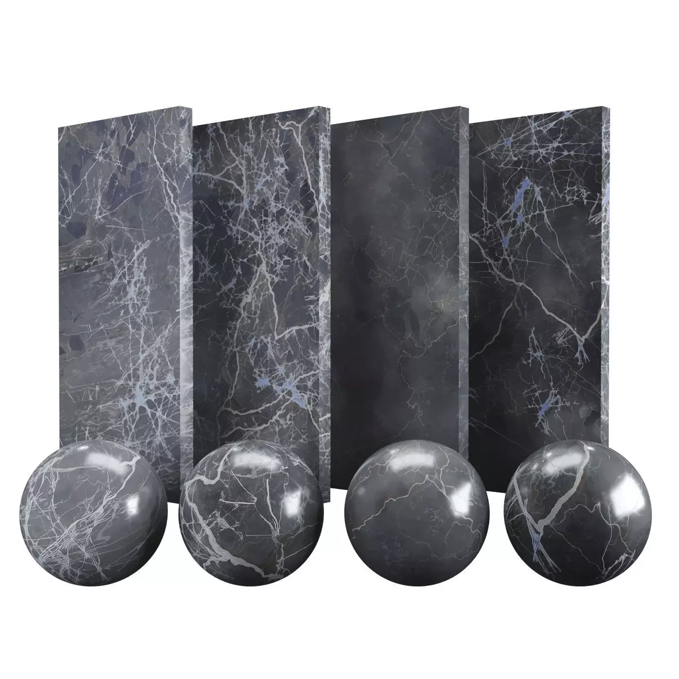 Grey Emperador Marble Texture PBR Vray Corona 400 x 400 cm Texture_0