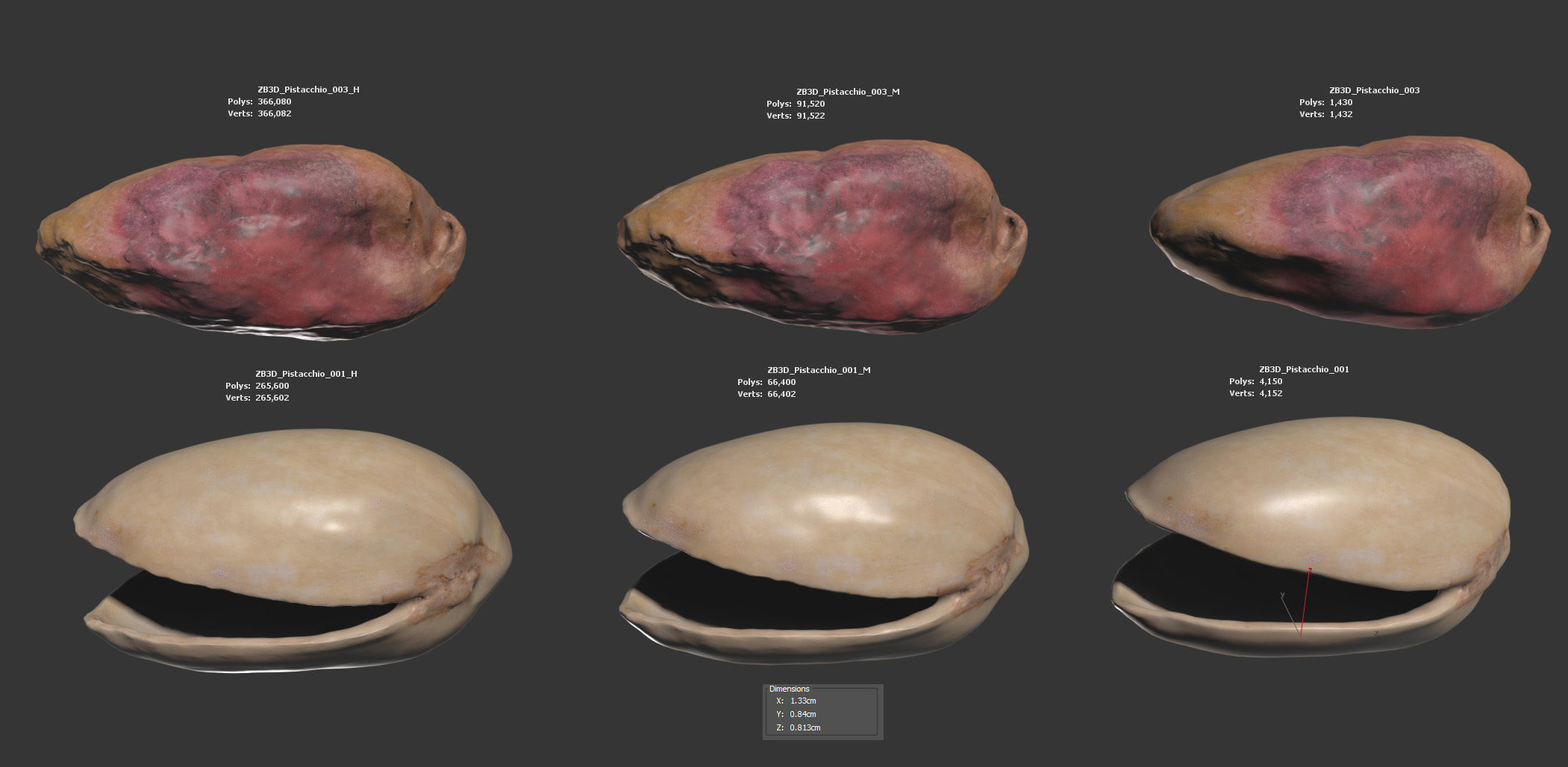 Pistacchio 3D model_5