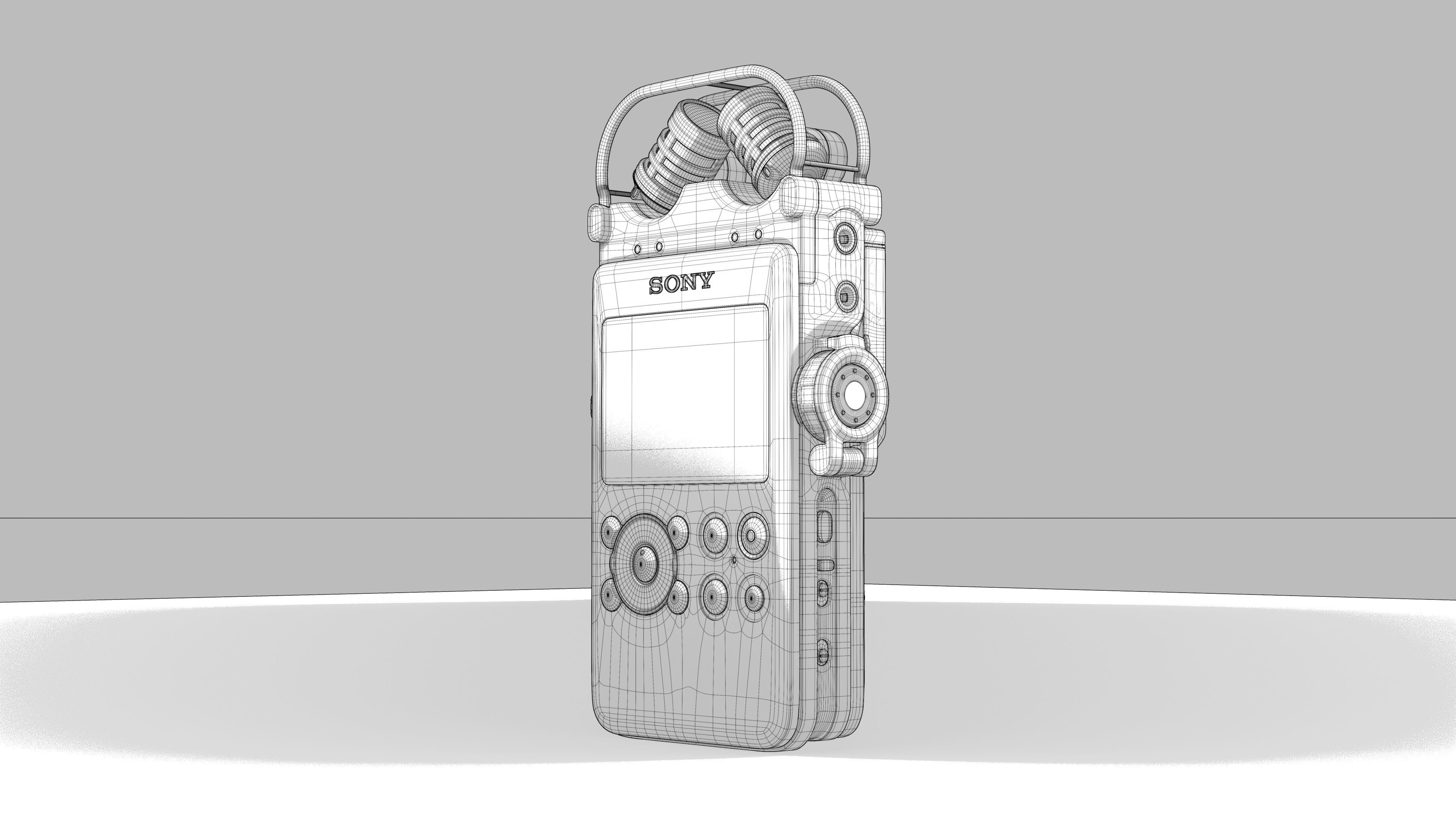 Sony PCM-D100 3D model_5