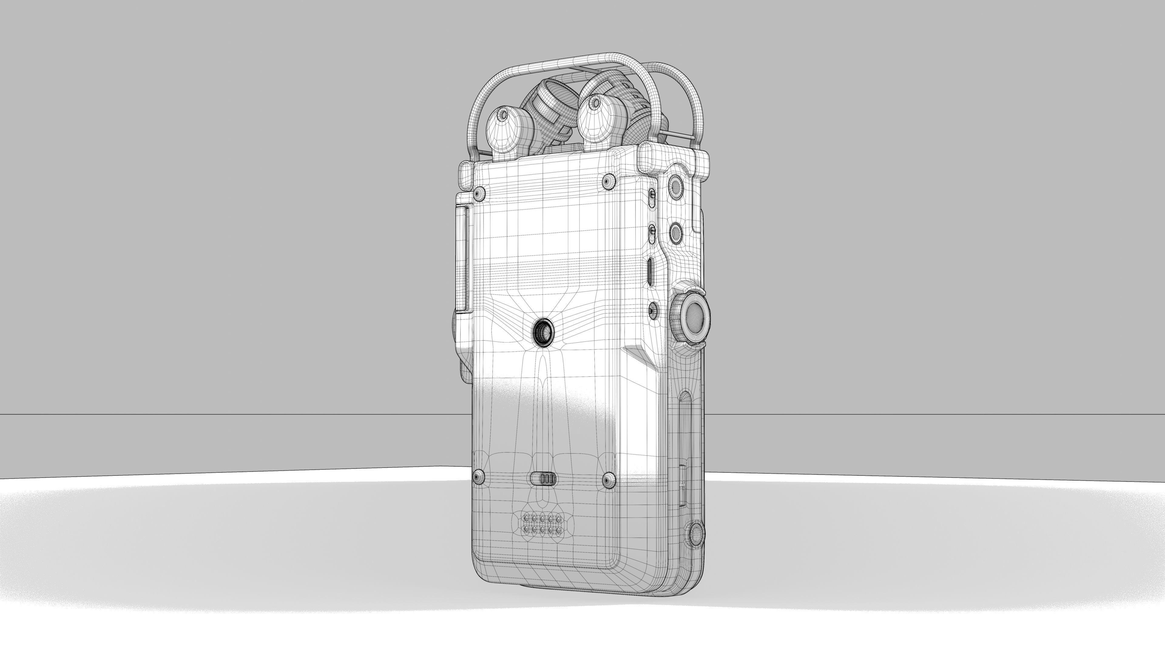 Sony PCM-D100 3D model_7