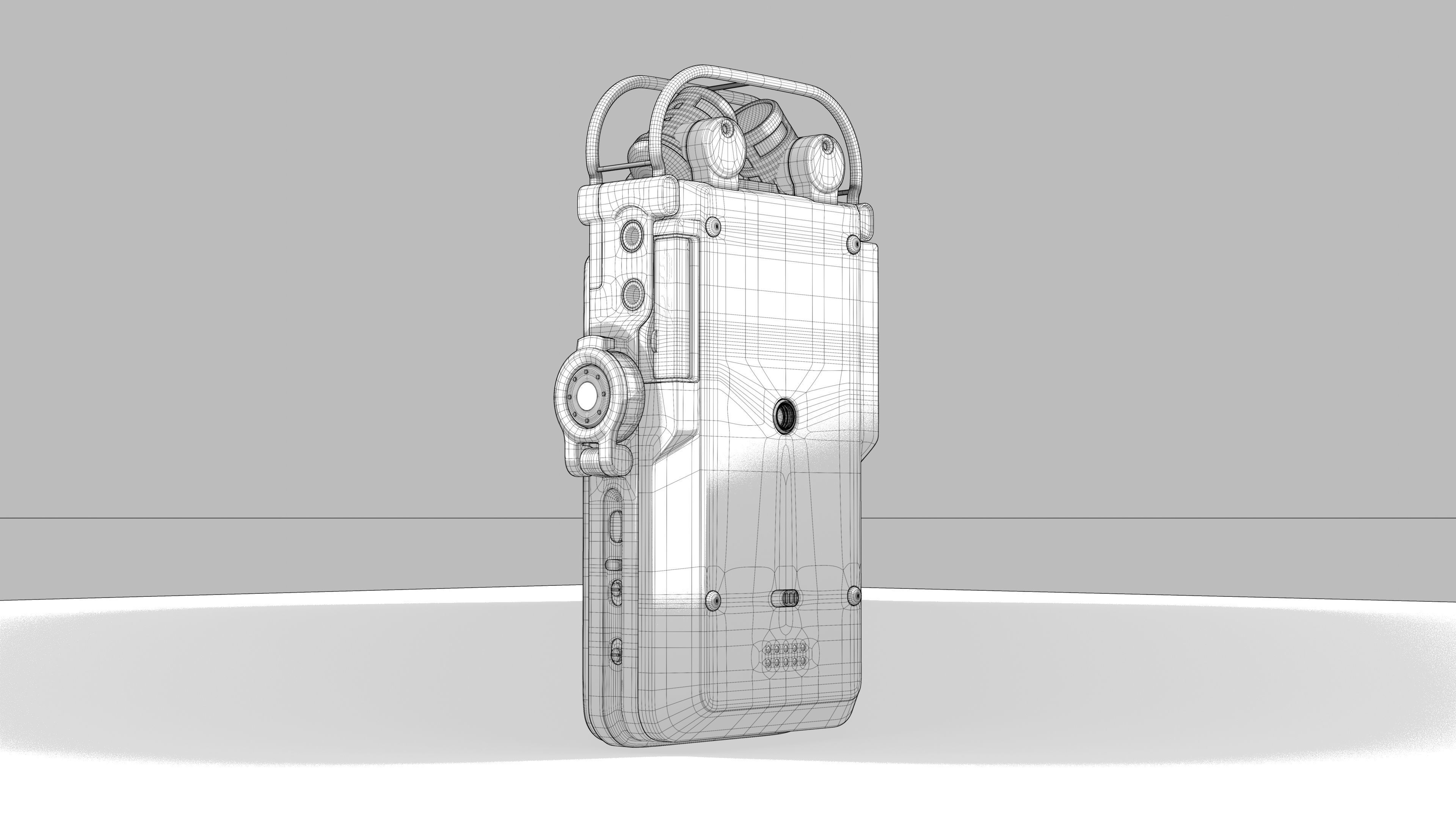 Sony PCM-D100 3D model_6