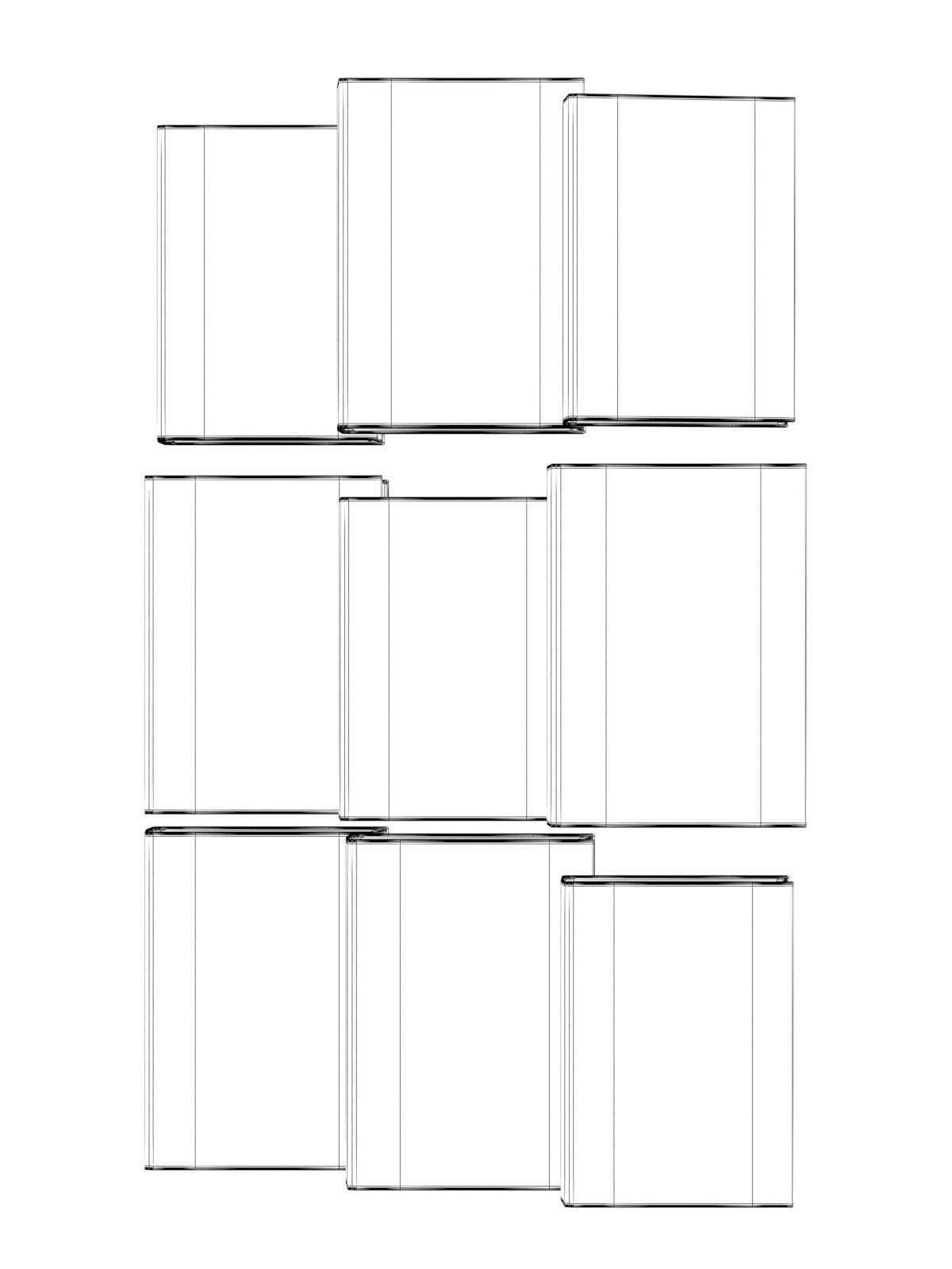 Books 02 3D model_3