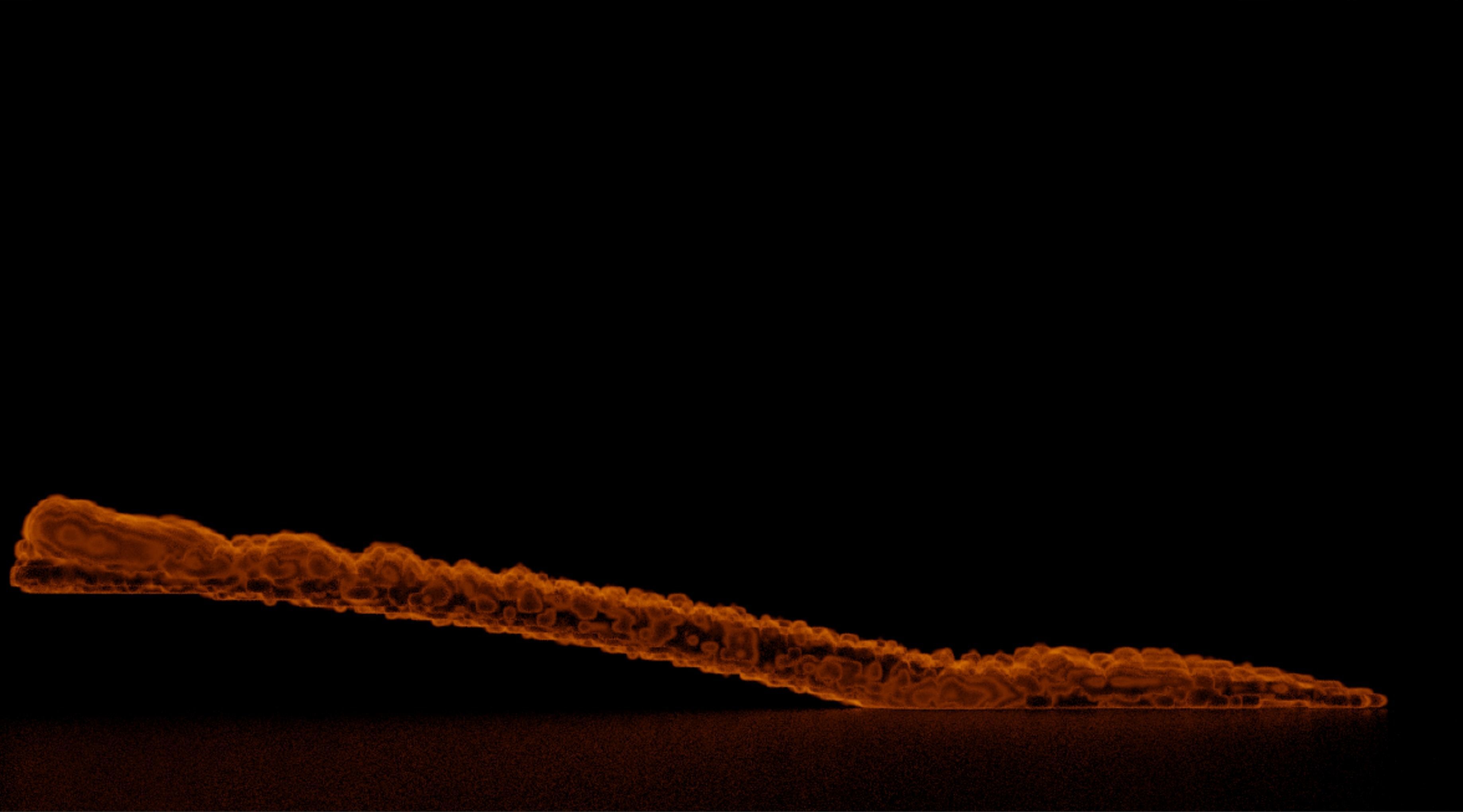 Fire Simulation Blender 3D model_4