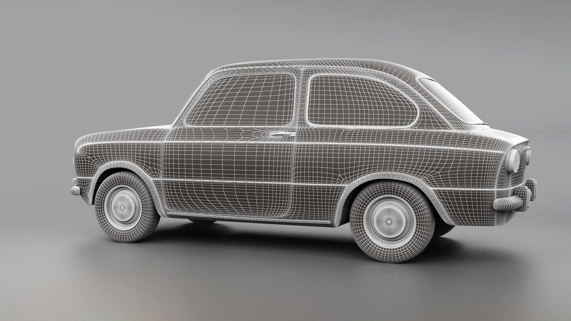 Fiat 850 3D model_13
