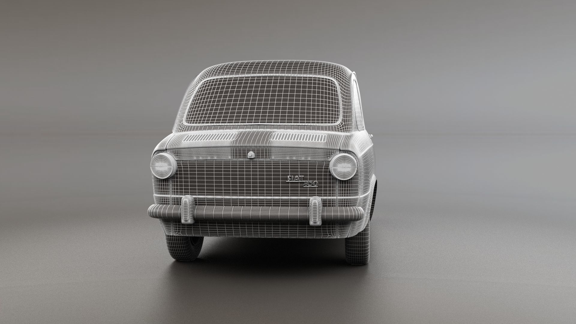 Fiat 850 3D model_15