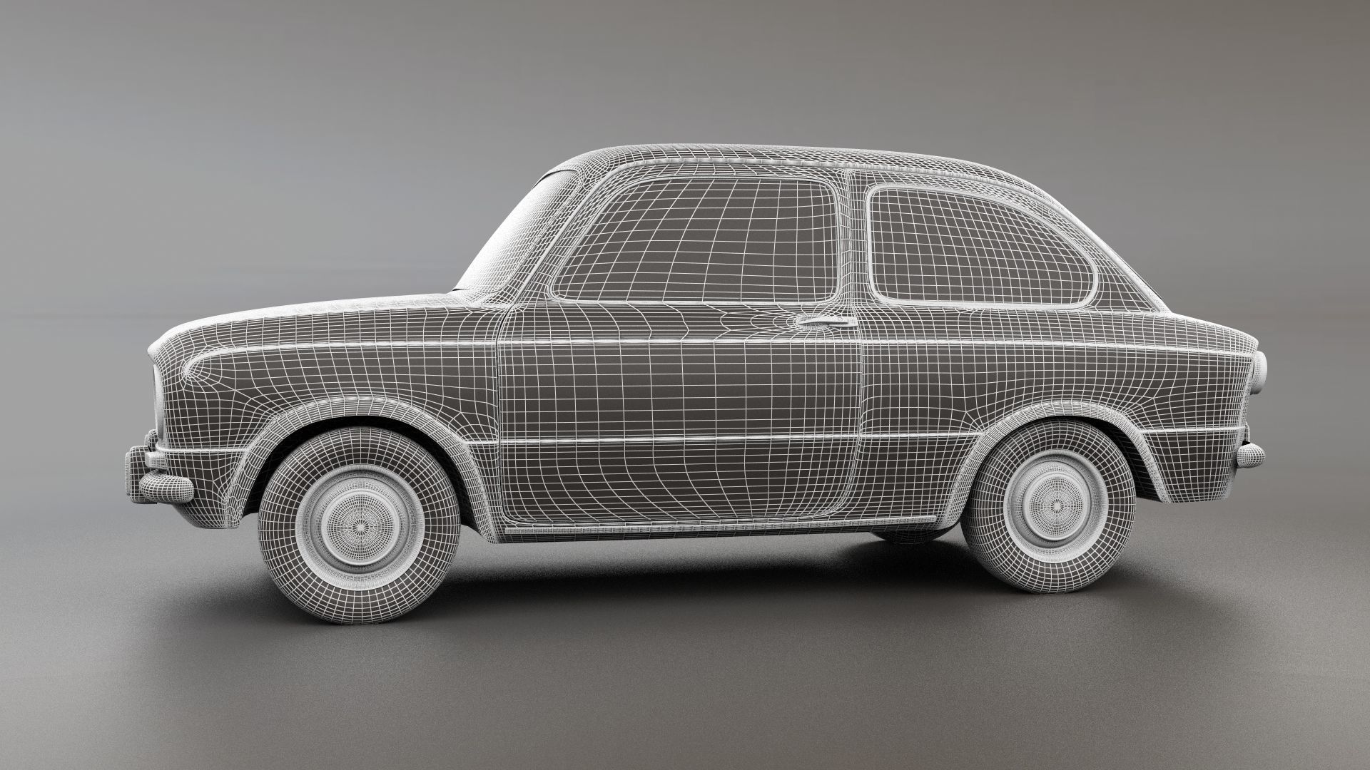 Fiat 850 3D model_12