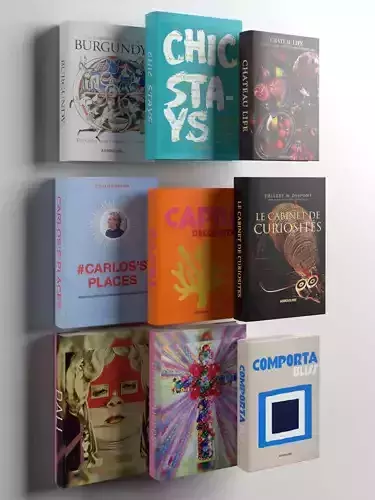 Books 03 3D model