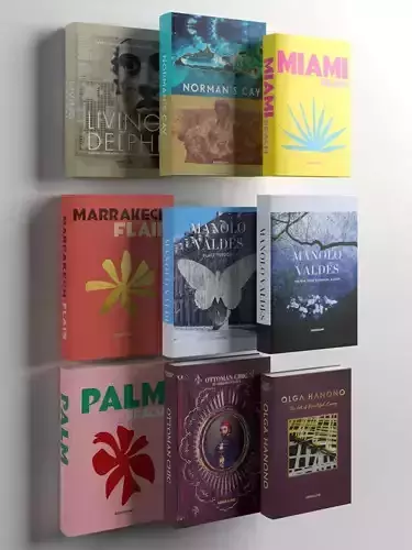 Books 08 3D model