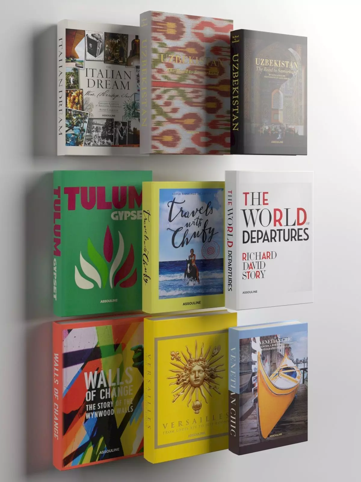 Books 10 3D model