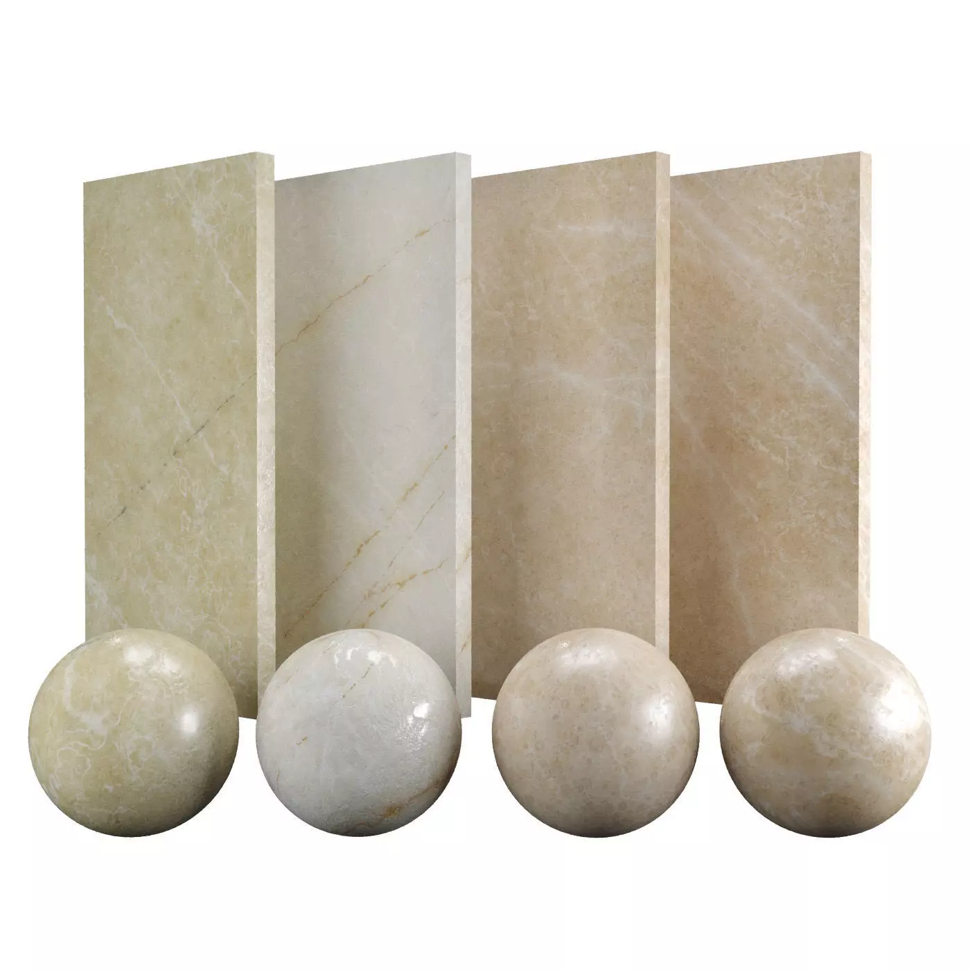Beige Pavonazzo Marble Texture PBR Vray Corona 400 x 400 cm Texture_0