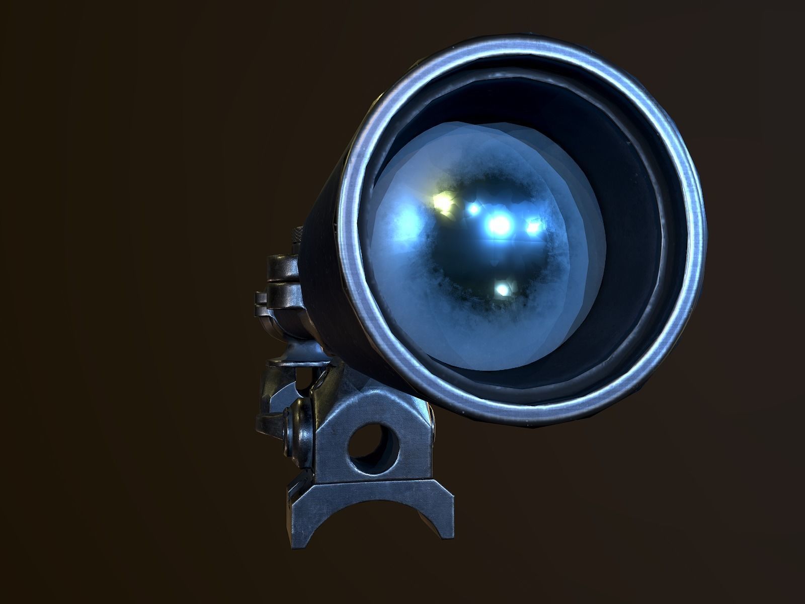 Mauser 98k WW2 german Rifle Kar98k PBR Low-poly 3D model_20