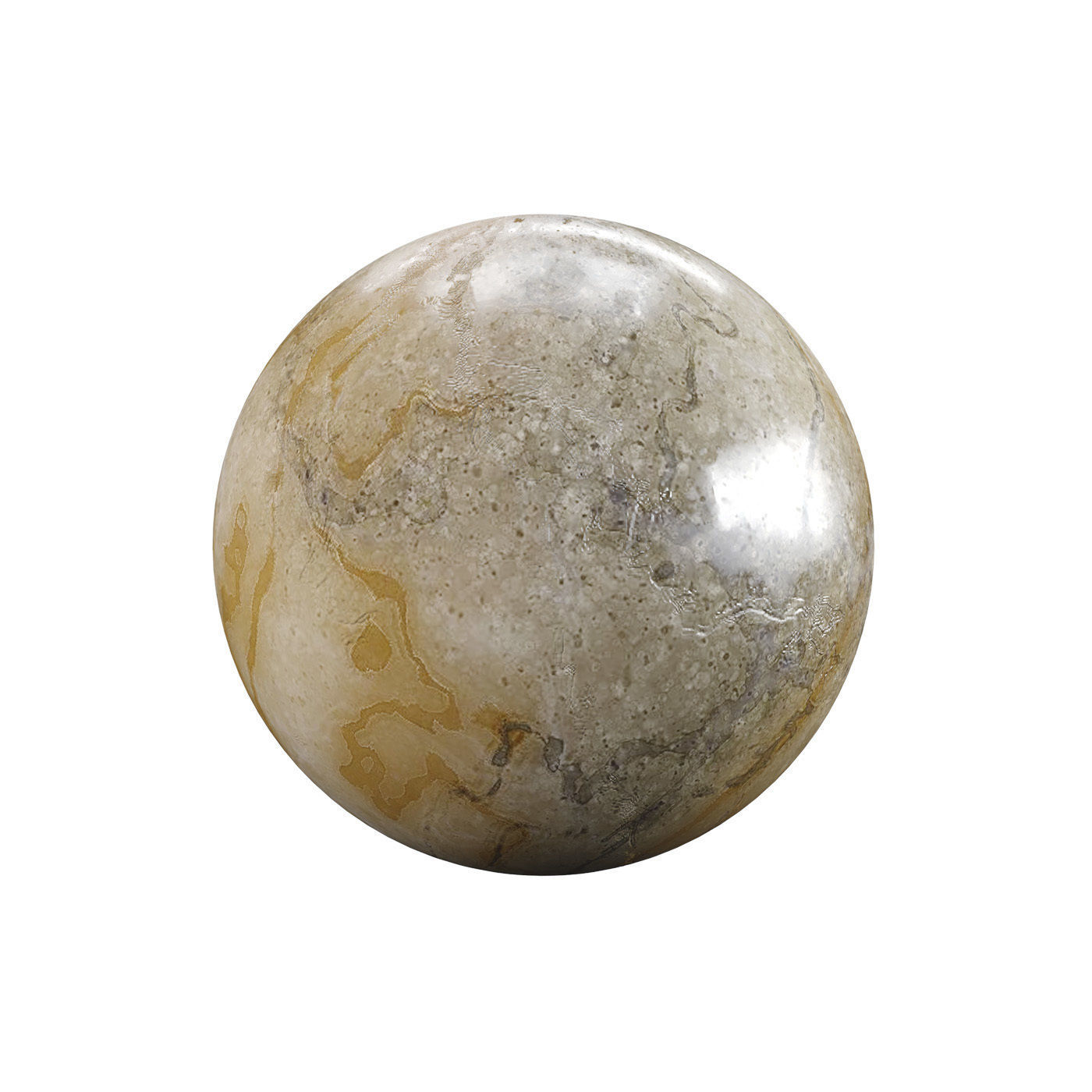 Orange Siena Marble Texture PBR Vray Corona 400 x 400 cm Texture_5