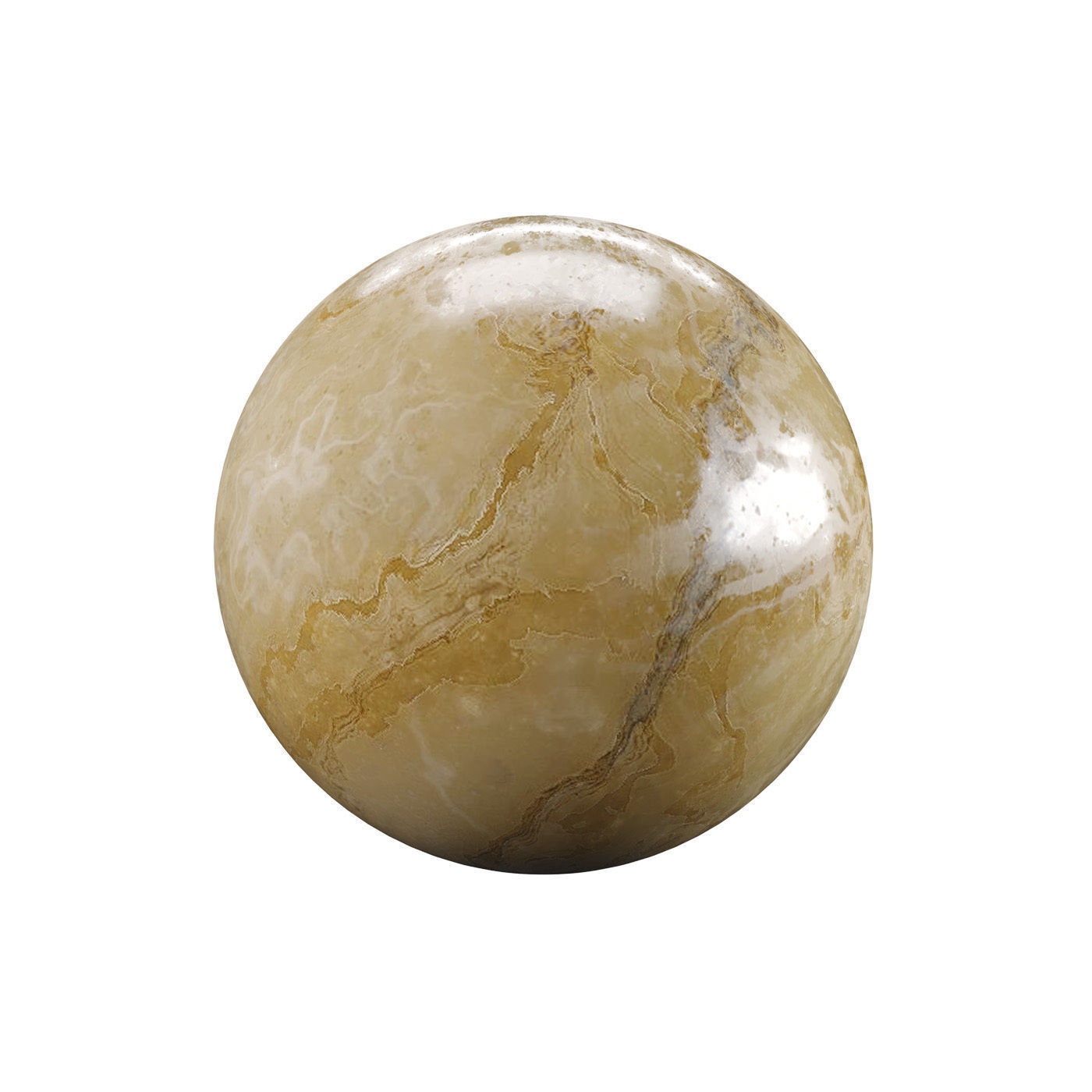 Orange Siena Marble Texture PBR Vray Corona 400 x 400 cm Texture_4
