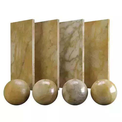Orange Siena Marble Texture PBR Vray Corona 400 x 400 cm Texture