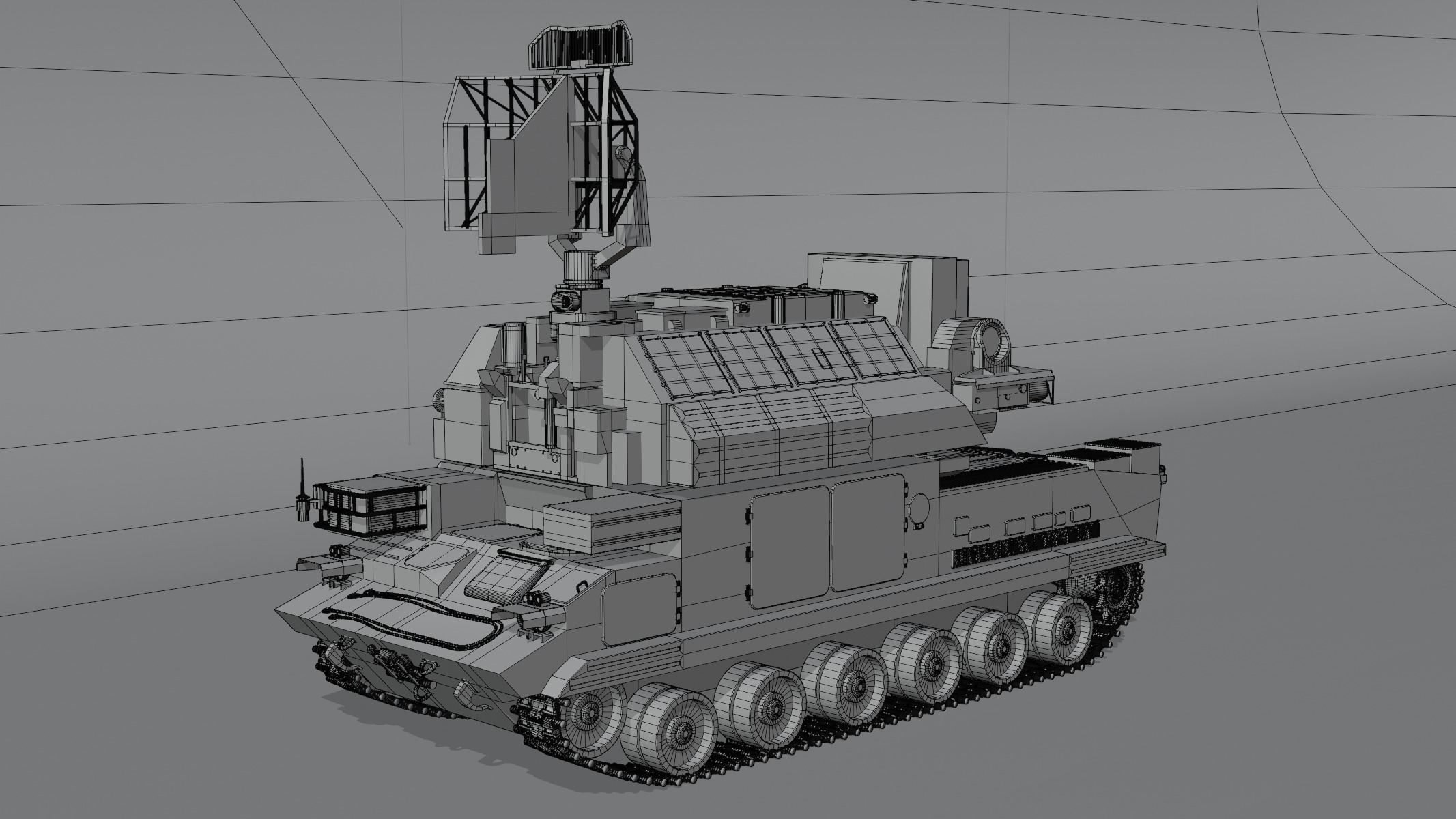 Tor-M1 9K330 SA-15 Gauntlet 3D model_7
