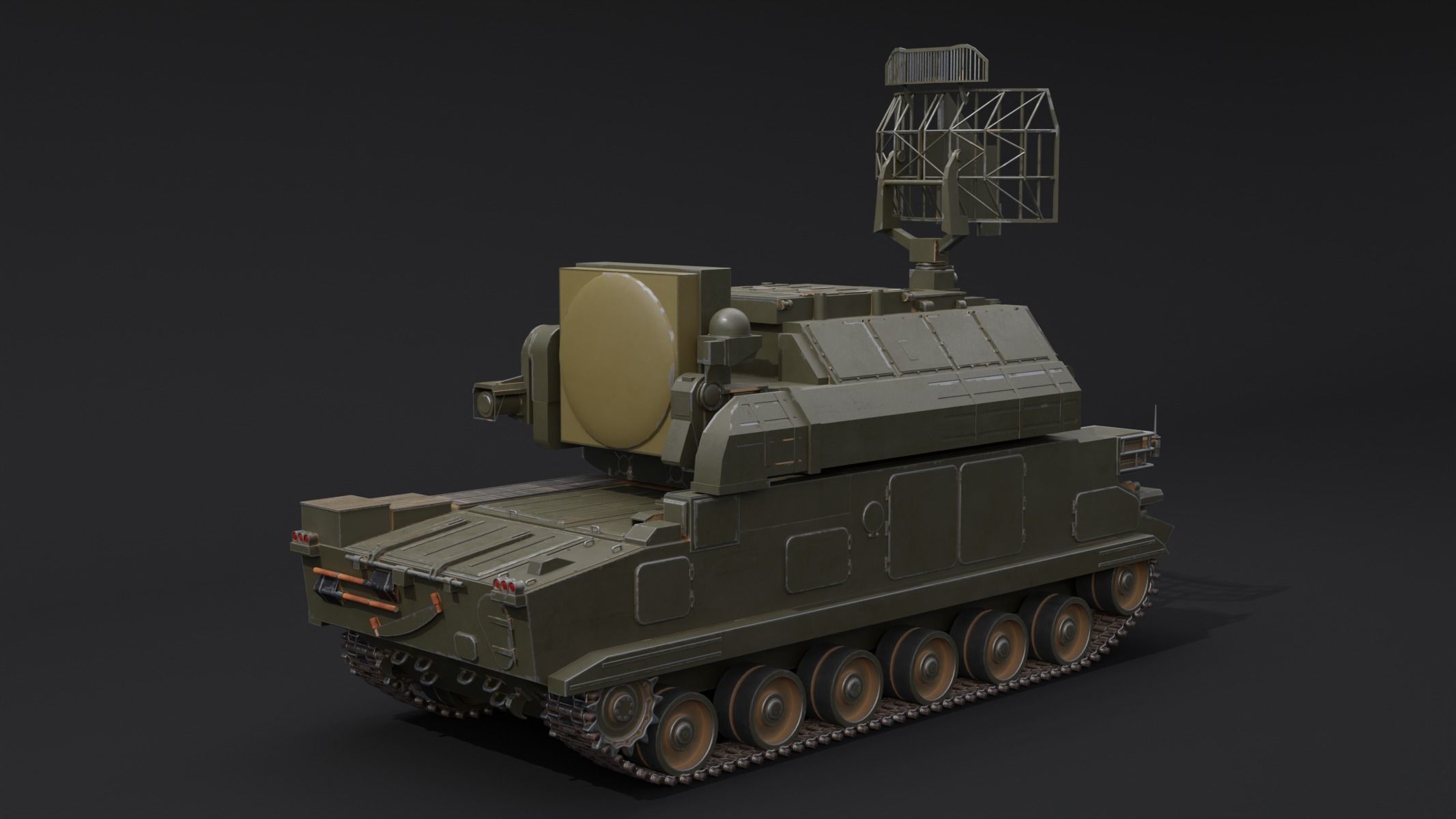 Tor-M1 9K330 SA-15 Gauntlet 3D model_4
