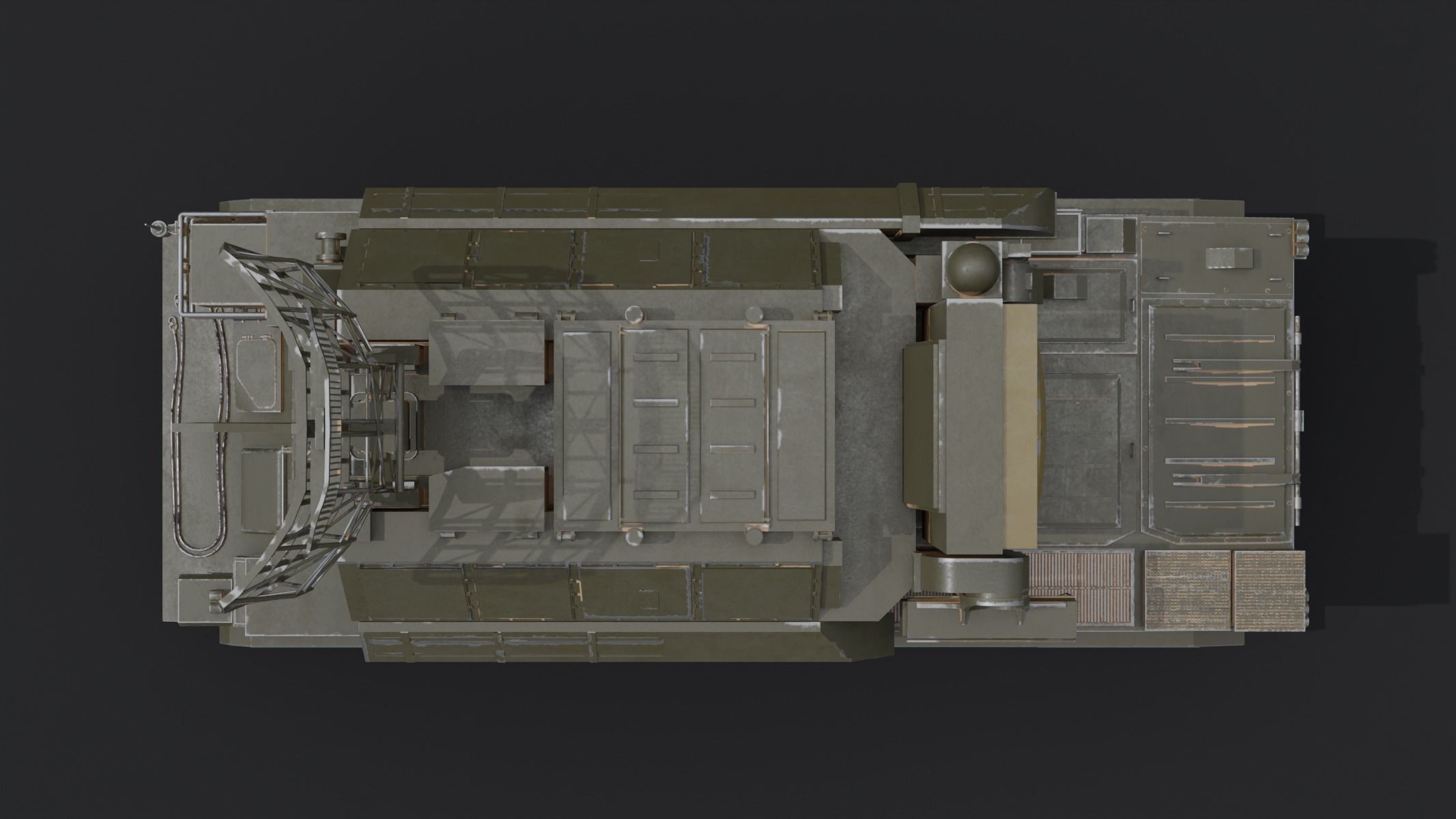 Tor-M1 9K330 SA-15 Gauntlet 3D model_2