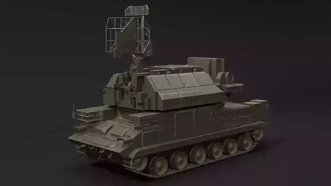 Tor-M1 9K330 SA-15 Gauntlet 3D model