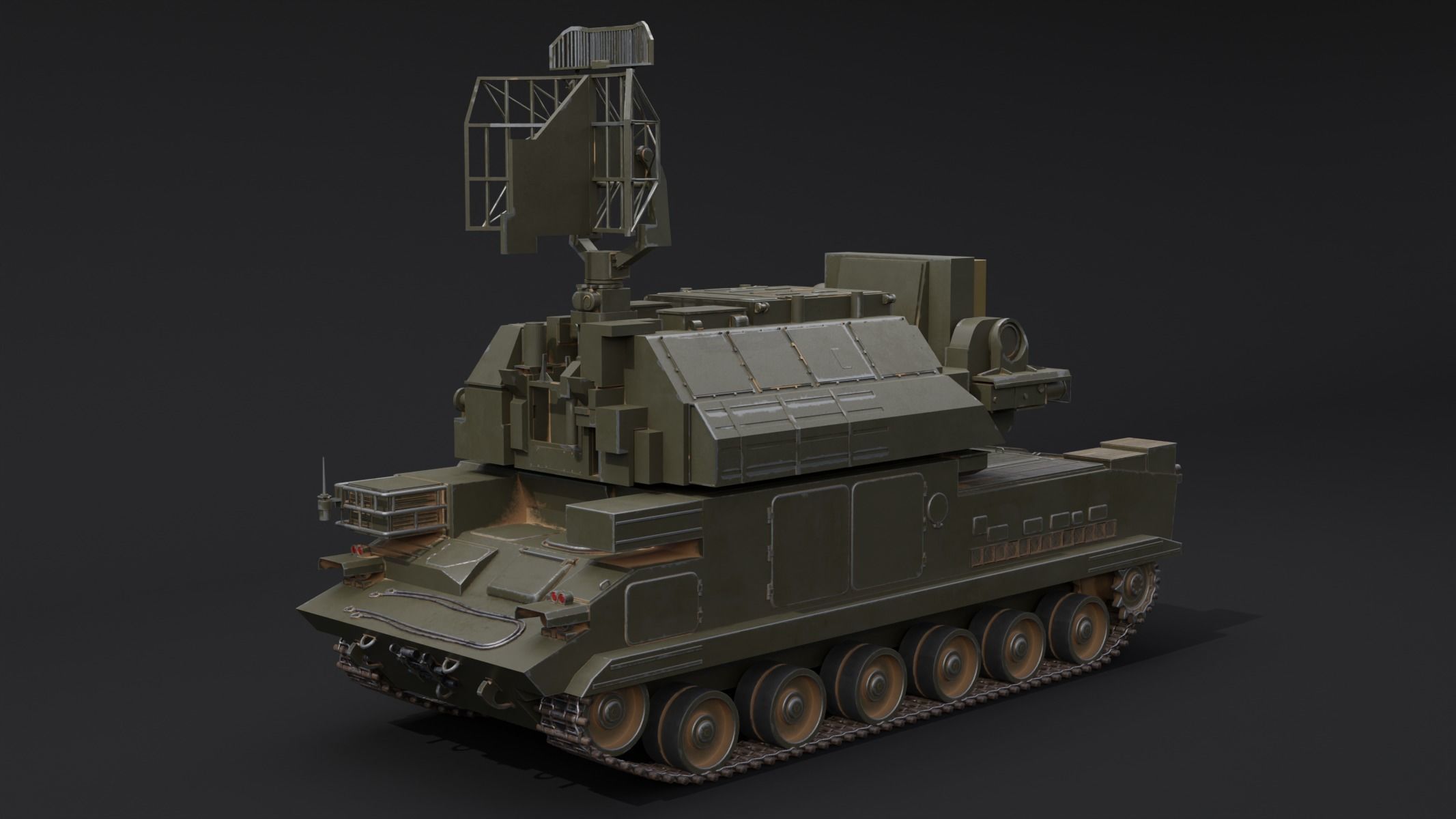 Tor-M1 9K330 SA-15 Gauntlet 3D model | CGTrader